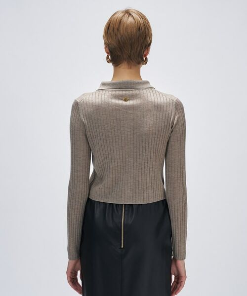 cloenc / クロエンス カーディガン・ボレロ | 【手洗い可】シルクカシミヤ混ポロカーディガン | 詳細9