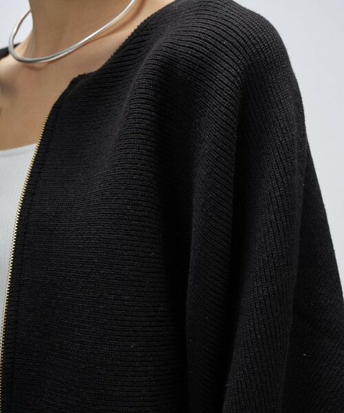 cloenc / クロエンス カーディガン・ボレロ | 【手洗い可】ドルマンケープニットカーディガン | 詳細20