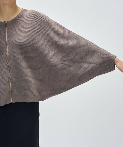 cloenc / クロエンス カーディガン・ボレロ | 【手洗い可】ドルマンケープニットカーディガン | 詳細6