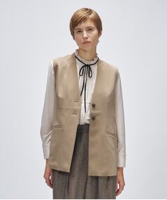 cloenc / クロエンス ベスト | 【セットアップ／マシンウォッシュ】ツイルフレアジレ