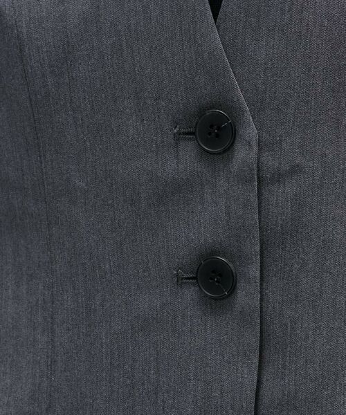 cloenc / クロエンス ベスト | 【セットアップ／マシンウォッシュ】ツイルフレアジレ | 詳細13