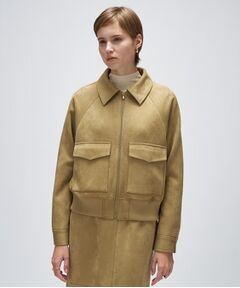 cloenc / クロエンス レザーブルゾン・ジャケット | 【セットアップ】ステンカラーブルゾン