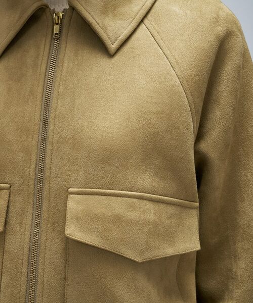 cloenc / クロエンス レザーブルゾン・ジャケット | 【セットアップ】ステンカラーブルゾン | 詳細10
