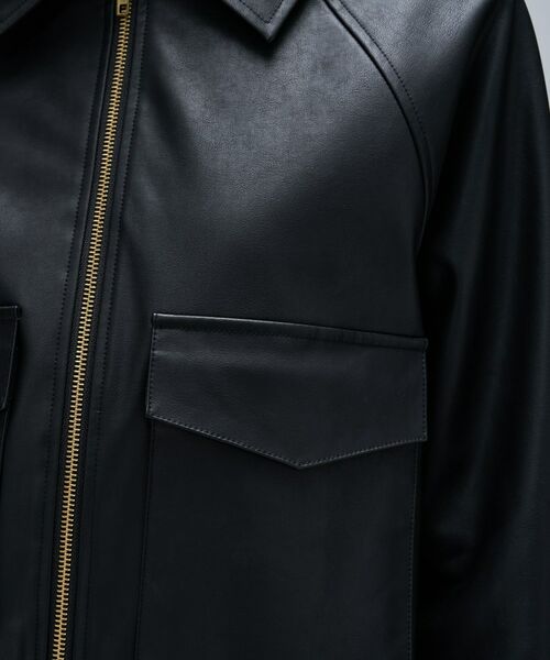 cloenc / クロエンス レザーブルゾン・ジャケット | 【セットアップ】ステンカラーブルゾン | 詳細19