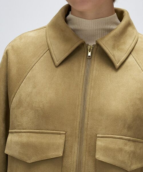 cloenc / クロエンス レザーブルゾン・ジャケット | 【セットアップ】ステンカラーブルゾン | 詳細7