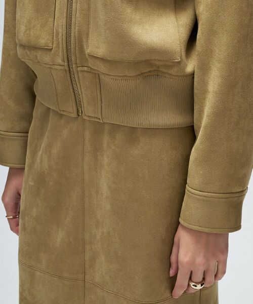 cloenc / クロエンス レザーブルゾン・ジャケット | 【セットアップ】ステンカラーブルゾン | 詳細9