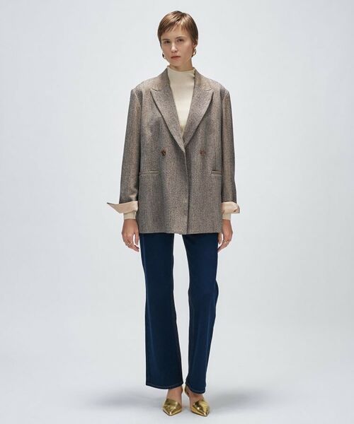 cloenc / クロエンス テーラードジャケット | ヘリンボーンテーラードジャケット | 詳細1