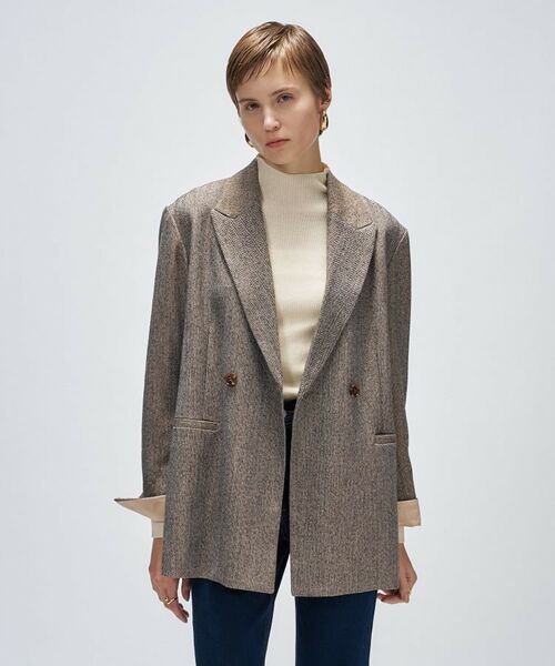 cloenc / クロエンス テーラードジャケット | ヘリンボーンテーラードジャケット | 詳細2