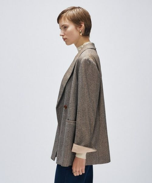 cloenc / クロエンス テーラードジャケット | ヘリンボーンテーラードジャケット | 詳細3