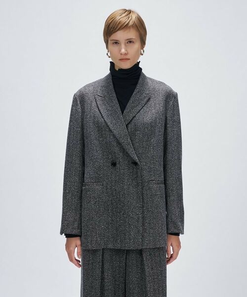 cloenc / クロエンス テーラードジャケット | ヘリンボーンテーラードジャケット | 詳細8