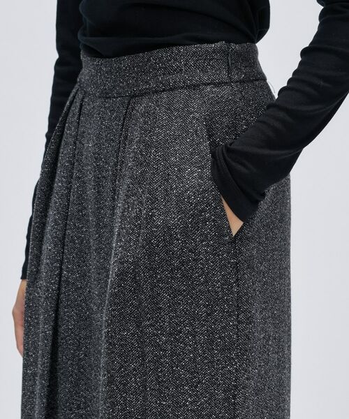 cloenc / クロエンス パンツ | ダブルタックヘリンボーンワイドパンツ | 詳細14