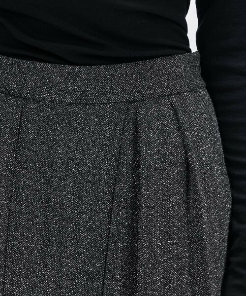 cloenc / クロエンス パンツ | ダブルタックヘリンボーンワイドパンツ | 詳細15