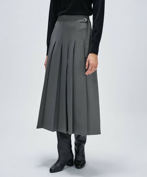 cloenc / クロエンス ロング・マキシ丈スカート | 【手洗い可】フロントプリーツスカート | 詳細10