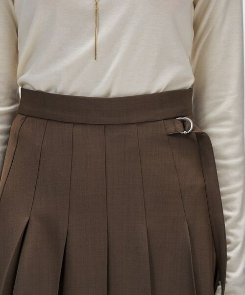 cloenc / クロエンス ロング・マキシ丈スカート | 【手洗い可】フロントプリーツスカート | 詳細4