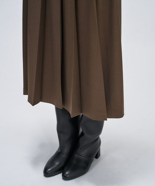 cloenc / クロエンス ロング・マキシ丈スカート | 【手洗い可】フロントプリーツスカート | 詳細7