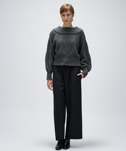 cloenc / クロエンス ニット・セーター | アイレットオフショルニットプルオーバー | 詳細14