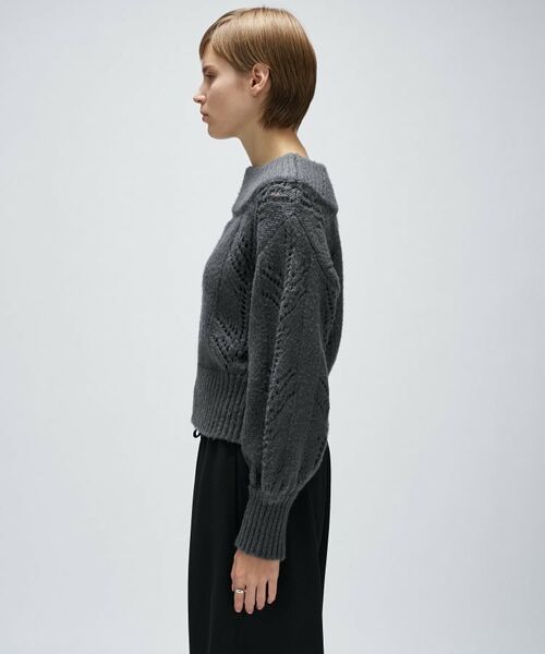 cloenc / クロエンス ニット・セーター | アイレットオフショルニットプルオーバー | 詳細16