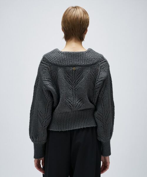 cloenc / クロエンス ニット・セーター | アイレットオフショルニットプルオーバー | 詳細17