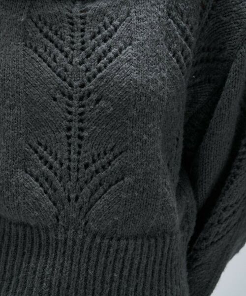cloenc / クロエンス ニット・セーター | アイレットオフショルニットプルオーバー | 詳細18