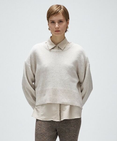 cloenc / クロエンス ニット・セーター | フォックスブレンドクルーニット | 詳細2