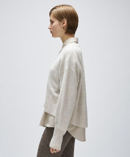 cloenc / クロエンス ニット・セーター | フォックスブレンドクルーニット | 詳細3