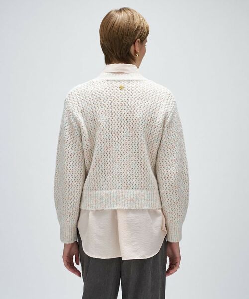 cloenc / クロエンス ニット・セーター | 【手洗い可】メランジドルマンクロップドニット | 詳細12