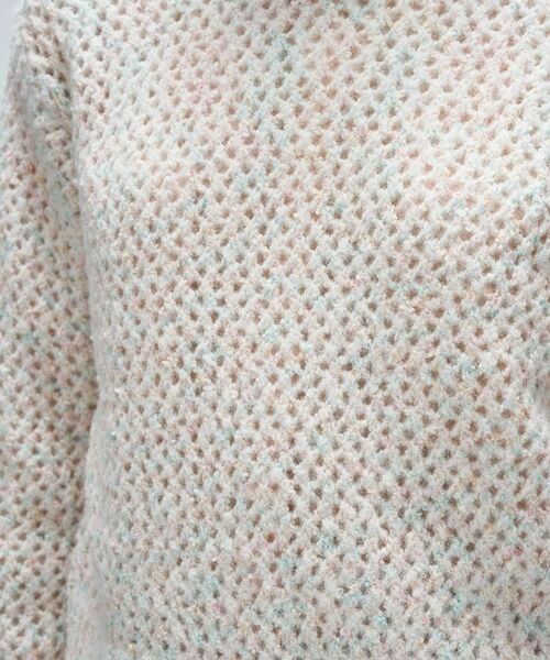 cloenc / クロエンス ニット・セーター | 【手洗い可】メランジドルマンクロップドニット | 詳細13