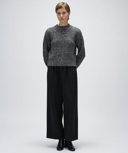 cloenc / クロエンス ニット・セーター | 【手洗い可】メランジドルマンクロップドニット | 詳細14