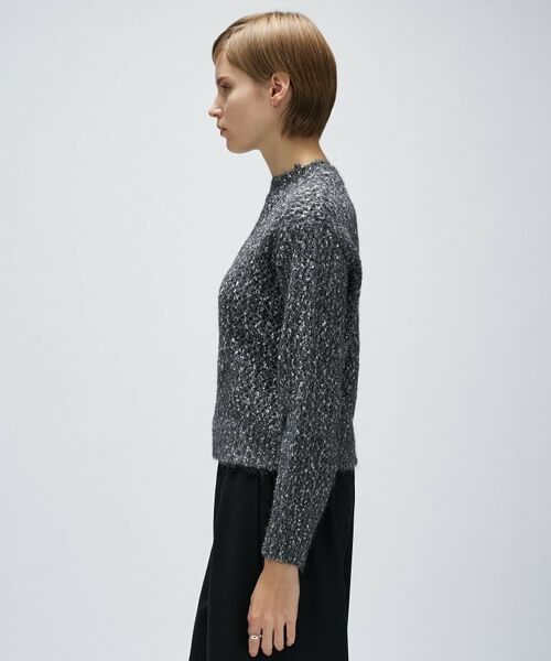 cloenc / クロエンス ニット・セーター | 【手洗い可】メランジドルマンクロップドニット | 詳細16