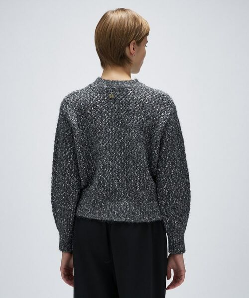 cloenc / クロエンス ニット・セーター | 【手洗い可】メランジドルマンクロップドニット | 詳細17