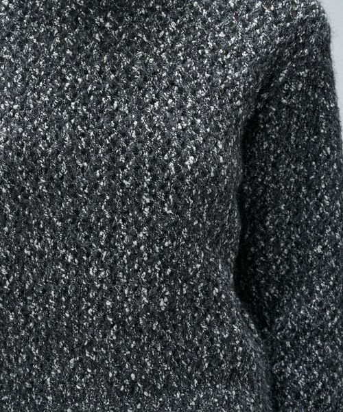 cloenc / クロエンス ニット・セーター | 【手洗い可】メランジドルマンクロップドニット | 詳細18