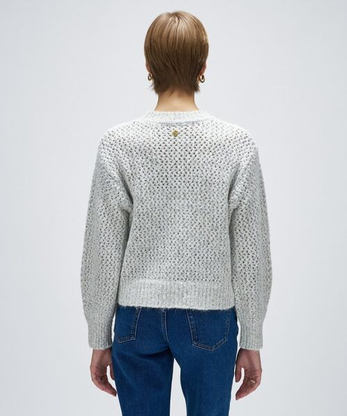 cloenc / クロエンス ニット・セーター | 【手洗い可】メランジドルマンクロップドニット | 詳細4