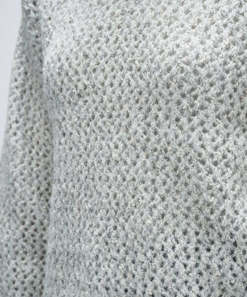 cloenc / クロエンス ニット・セーター | 【手洗い可】メランジドルマンクロップドニット | 詳細7