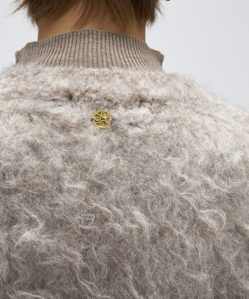 cloenc / クロエンス カーディガン・ボレロ | 【手洗い可】ウェーヴシャギークロップドカーディガン | 詳細7