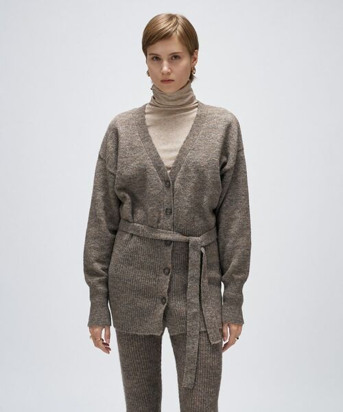 cloenc / クロエンス カーディガン・ボレロ | 【セットアップ】ベルトカーディガン | 詳細8