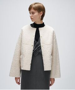 cloenc / クロエンス レザーブルゾン・ジャケット | リバーシブルボアブルゾン