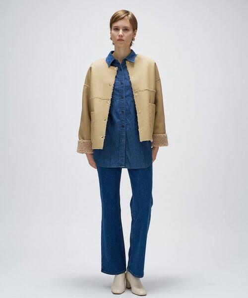 cloenc / クロエンス レザーブルゾン・ジャケット | リバーシブルボアブルゾン | 詳細11