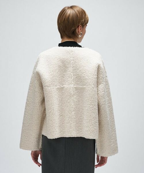 cloenc / クロエンス レザーブルゾン・ジャケット | リバーシブルボアブルゾン | 詳細4