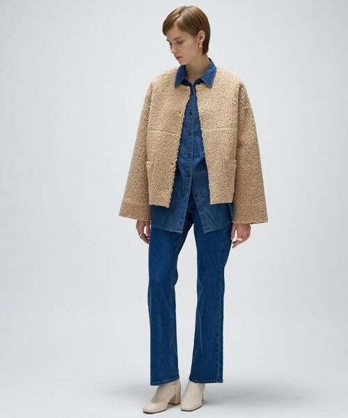 cloenc / クロエンス レザーブルゾン・ジャケット | リバーシブルボアブルゾン | 詳細8