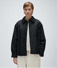 cloenc / クロエンス レザーブルゾン・ジャケット | ライトパディングシャツジャケット