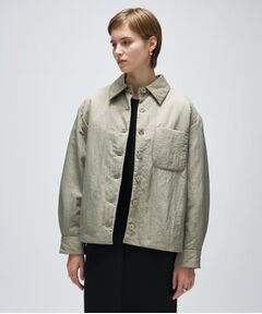 cloenc / クロエンス レザーブルゾン・ジャケット | ライトパディングシャツジャケット