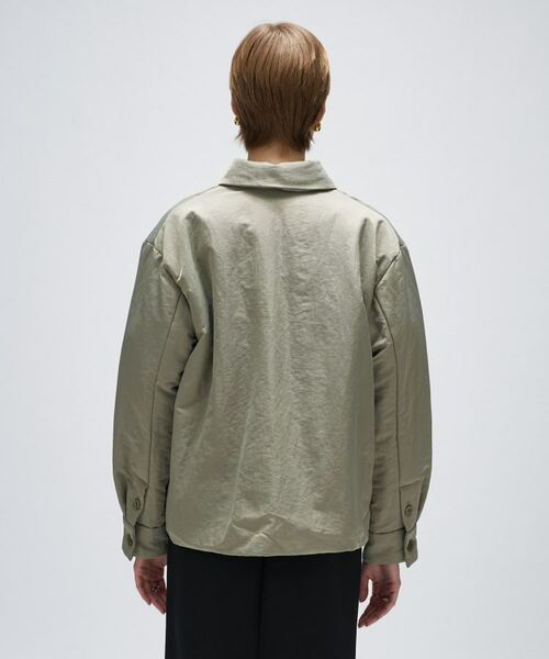 cloenc / クロエンス レザーブルゾン・ジャケット | ライトパディングシャツジャケット | 詳細10