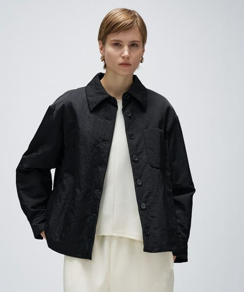cloenc / クロエンス レザーブルゾン・ジャケット | ライトパディングシャツジャケット | 詳細17