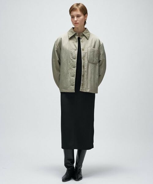 cloenc / クロエンス レザーブルゾン・ジャケット | ライトパディングシャツジャケット | 詳細6