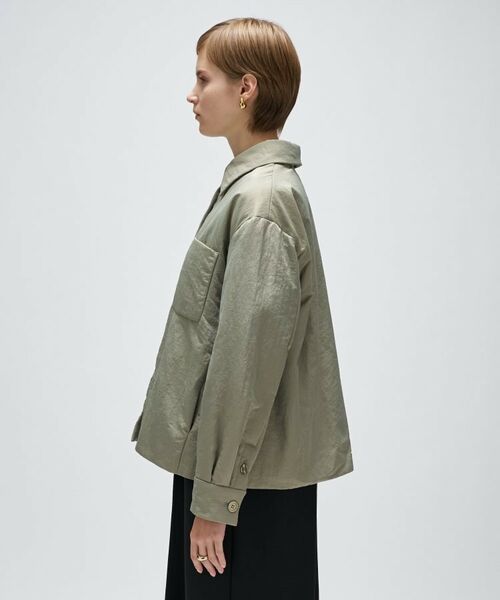 cloenc / クロエンス レザーブルゾン・ジャケット | ライトパディングシャツジャケット | 詳細9