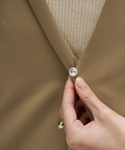 cloenc / クロエンス ロング・マキシ丈ワンピース | 【マシンウォッシュ】2wayフリルジャンパースカート | 詳細10