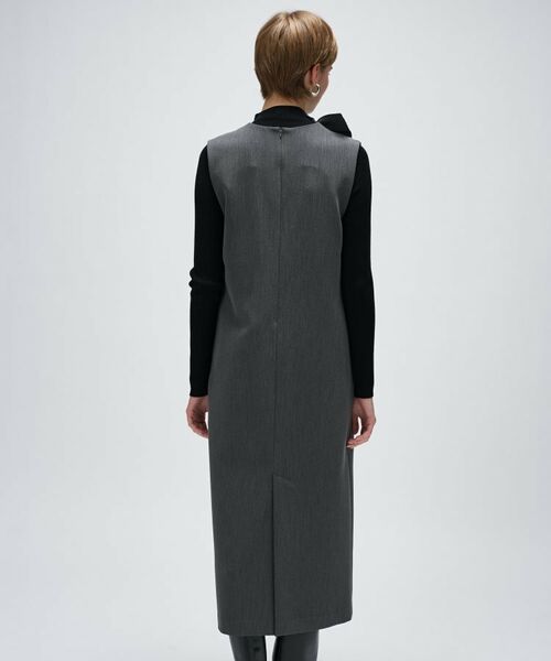 cloenc / クロエンス ロング・マキシ丈ワンピース | 【マシンウォッシュ】2wayフリルジャンパースカート | 詳細17