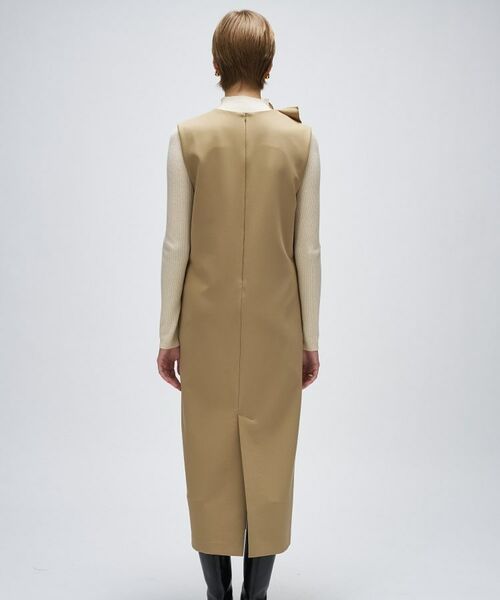 cloenc / クロエンス ロング・マキシ丈ワンピース | 【マシンウォッシュ】2wayフリルジャンパースカート | 詳細4