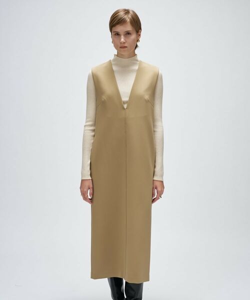 cloenc / クロエンス ロング・マキシ丈ワンピース | 【マシンウォッシュ】2wayフリルジャンパースカート | 詳細5