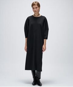 cloenc / クロエンス ロング・マキシ丈ワンピース | 【マシンウォッシュ】カットジョーゼットパフスリーブワンピース